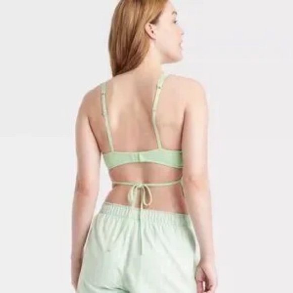 COLSIE Women’s Eyelet Corset Bralette, size Large - Picture 3 of 6